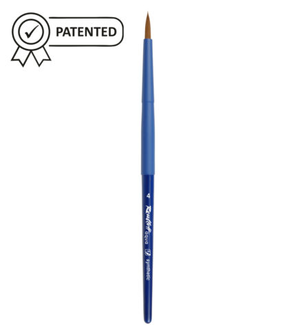 Roubloff Aqua blue round #4