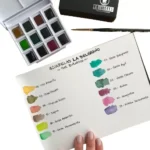 Acuarela Botánica, Profesional. La Belgrano 12 COLORES - Imagen 2